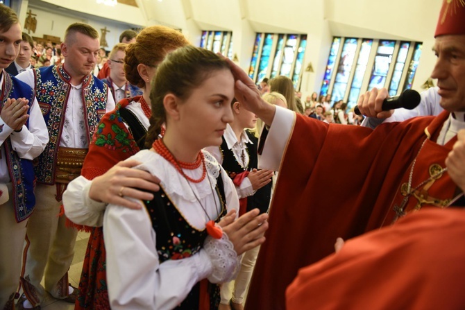 Bierzmowanie w Krościenku