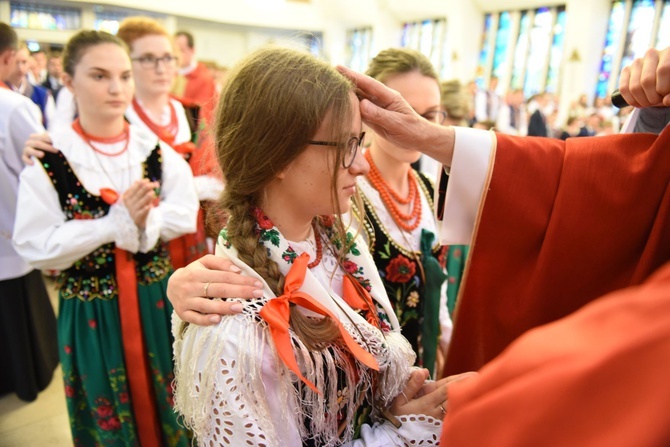 Bierzmowanie w Krościenku