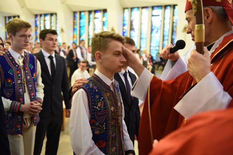 Bierzmowanie w Krościenku