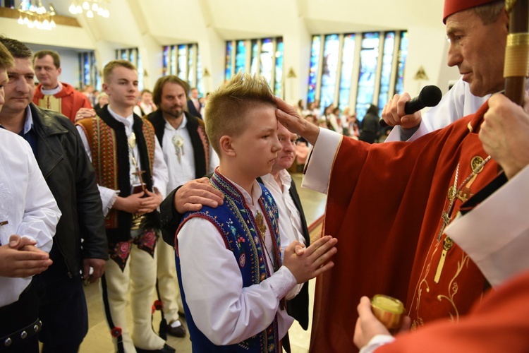 Bierzmowanie w Krościenku