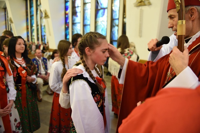 Bierzmowanie w Krościenku