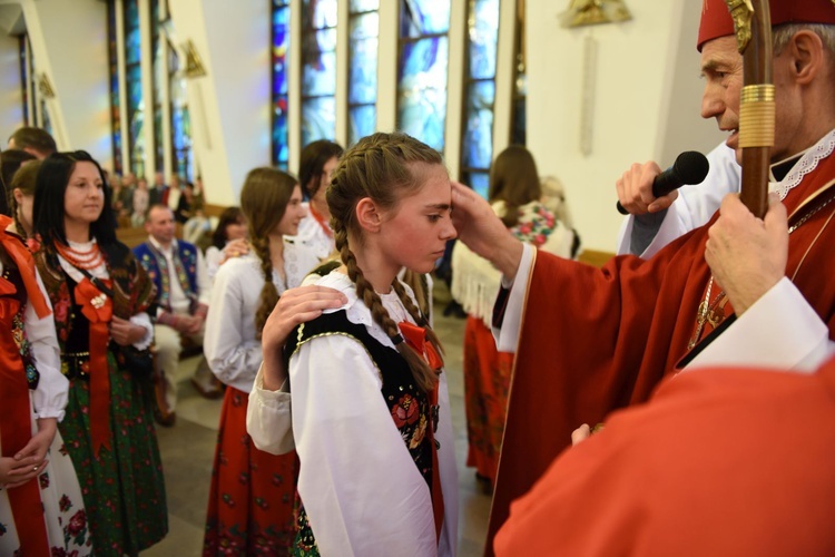 Bierzmowanie w Krościenku