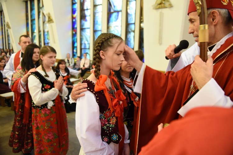 Bierzmowanie w Krościenku