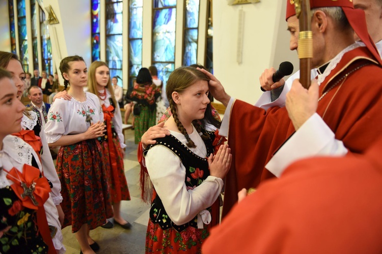 Bierzmowanie w Krościenku