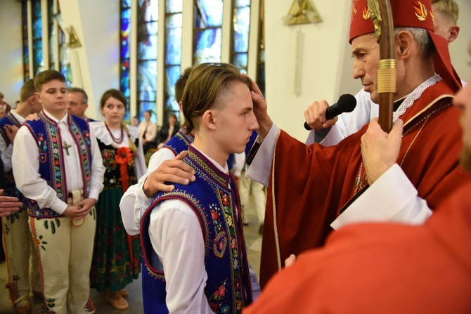 Bierzmowanie w Krościenku