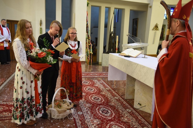 Bierzmowanie w Krościenku