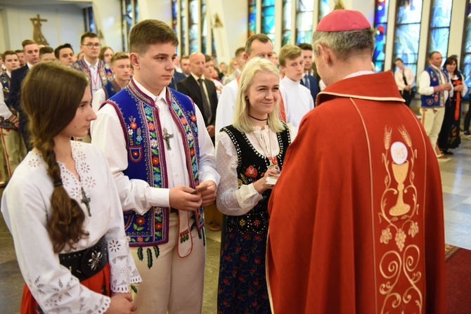 Bierzmowanie w Krościenku