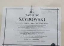 Pogrzeb Tadeusza Szybowskiego