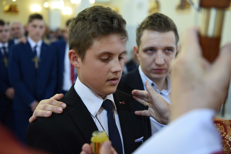 Bierzmowanie w Borkach