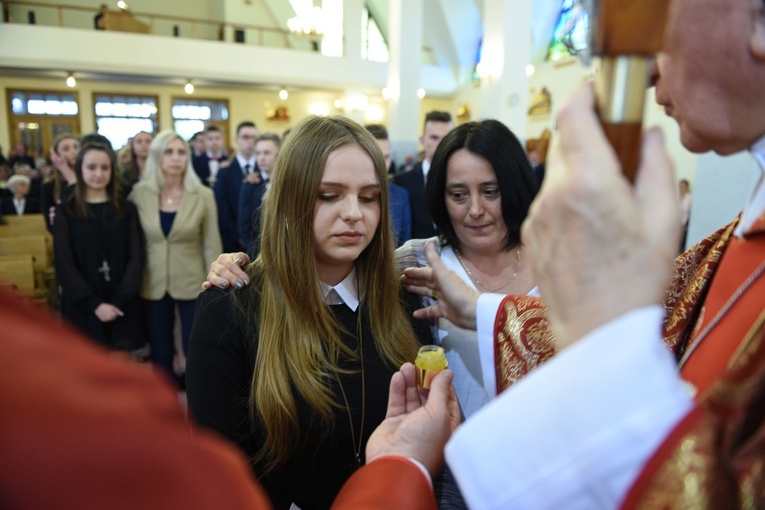 Bierzmowanie w Borkach