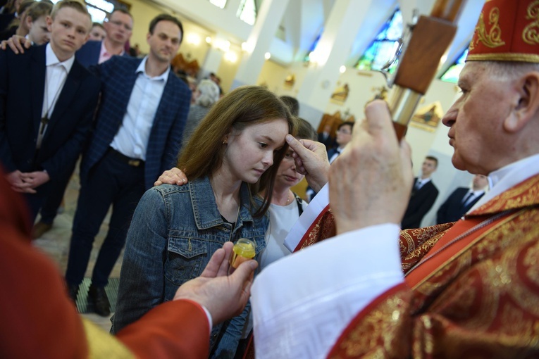 Bierzmowanie w Borkach