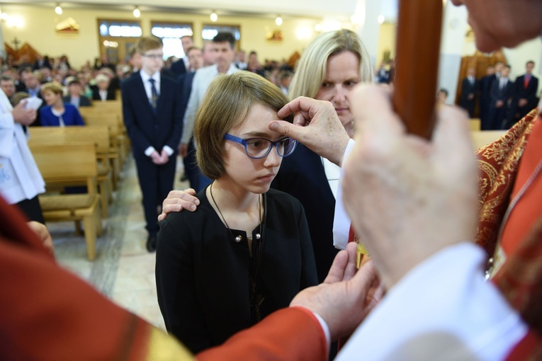 Bierzmowanie w Borkach