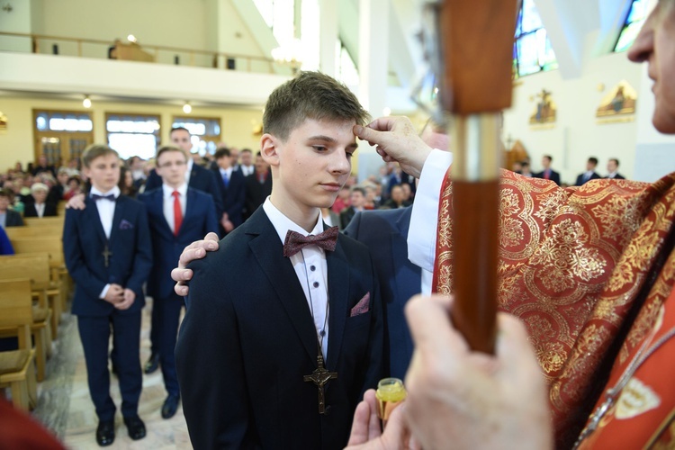 Bierzmowanie w Borkach