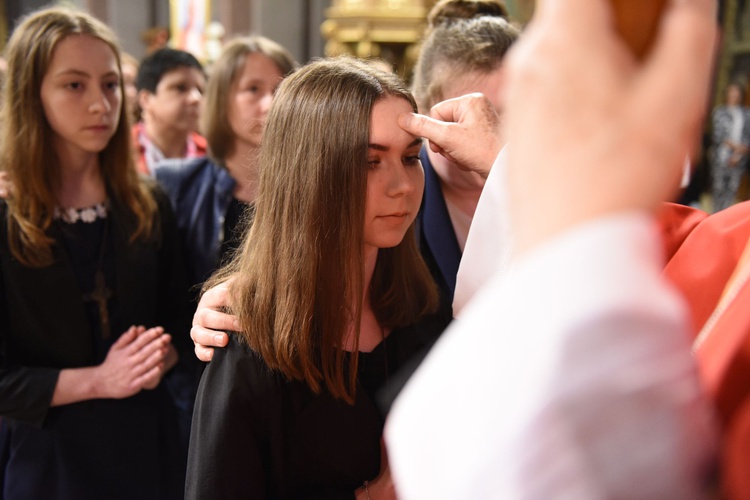 Bierzmowanie w Szczucinie