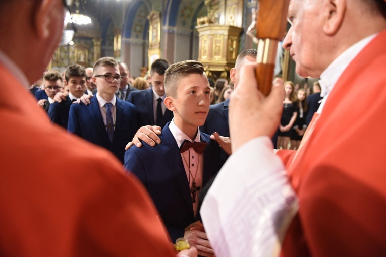 Bierzmowanie w Szczucinie