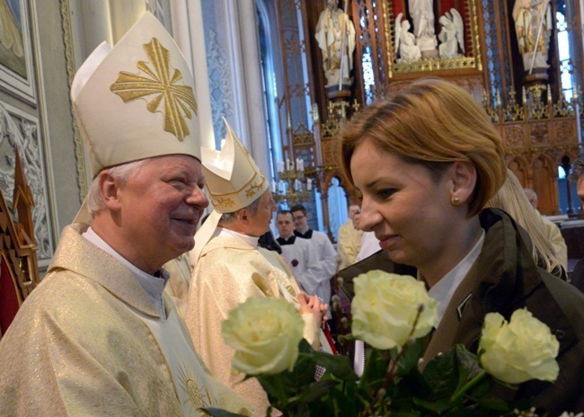 Złoty jubilat bp Adam Odzimek