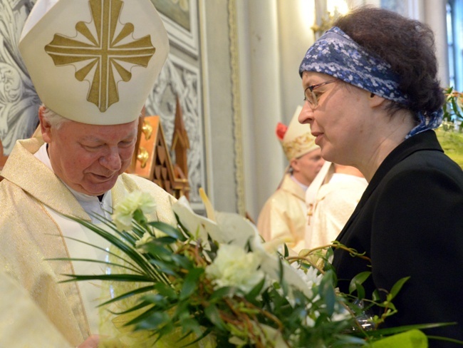 Złoty jubilat bp Adam Odzimek