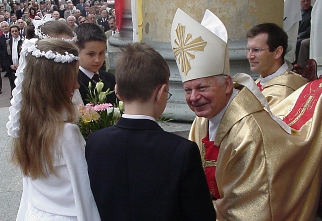 Złoty jubilat bp Adam Odzimek