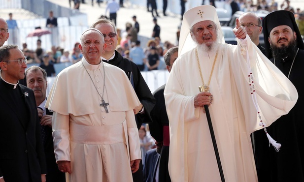 Papież Franciszek i patriarcha Daniel