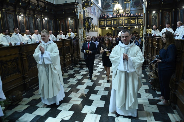 Święcenia kapłańskie w Szczyrzycu