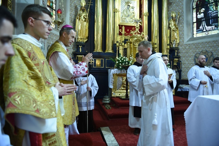 Święcenia kapłańskie w Szczyrzycu