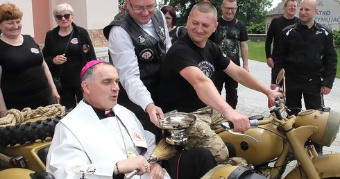 Pielgrzymka Motocyklistów do Skrzatusza cz. 2