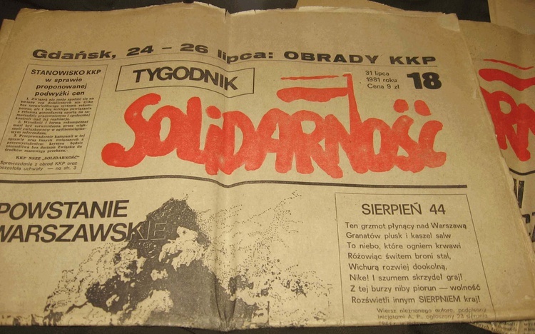 Tygodnik Solidarność, lipiec 1981 r.