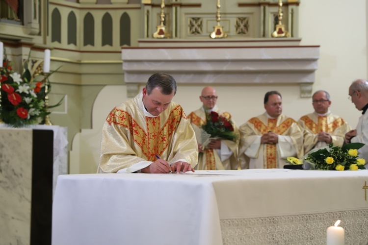 Konsekracja kościoła w Wysokiej koło Wadowic