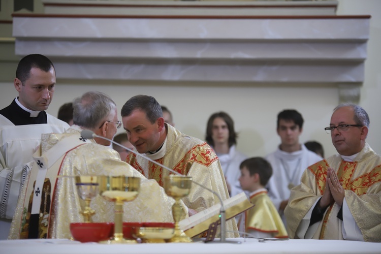 Konsekracja kościoła w Wysokiej koło Wadowic