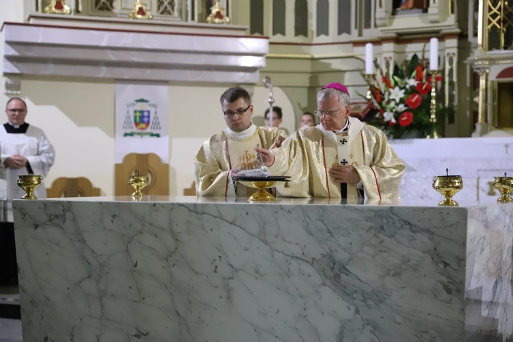 Konsekracja kościoła w Wysokiej koło Wadowic