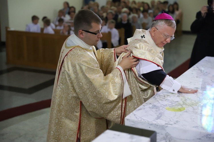 Konsekracja kościoła w Wysokiej koło Wadowic