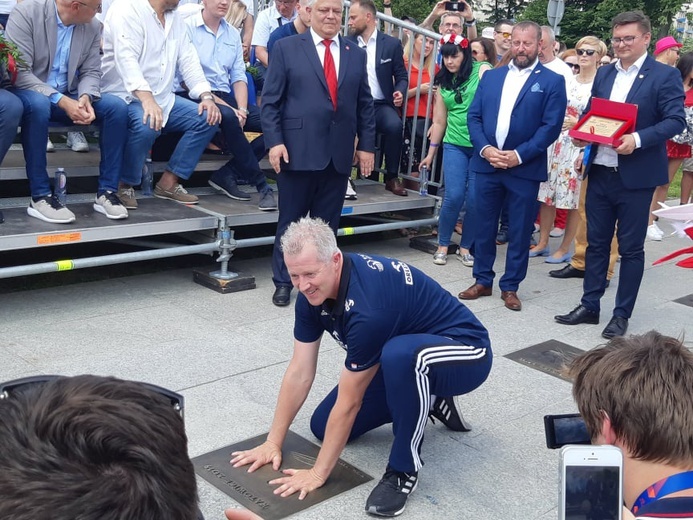 Aleja Gwiazd Siatkówki w Katowicach powiększyła się 7 nazwisk