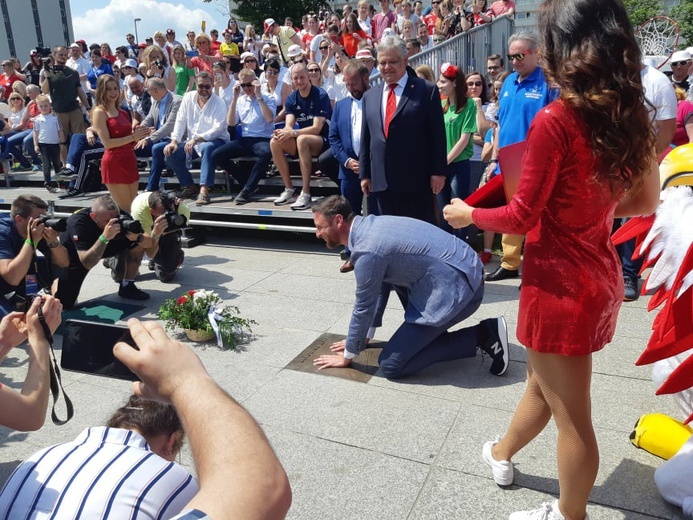 Aleja Gwiazd Siatkówki w Katowicach powiększyła się 7 nazwisk