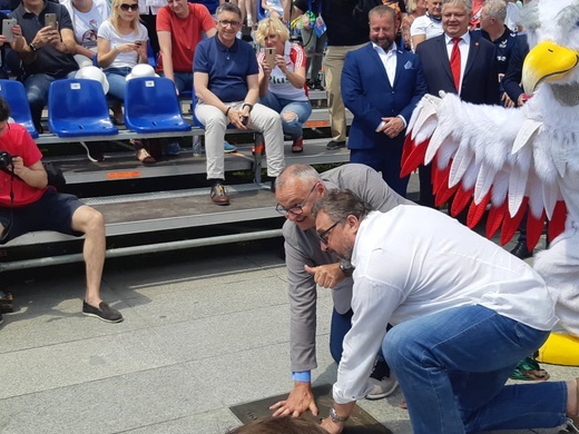 Aleja Gwiazd Siatkówki w Katowicach powiększyła się 7 nazwisk