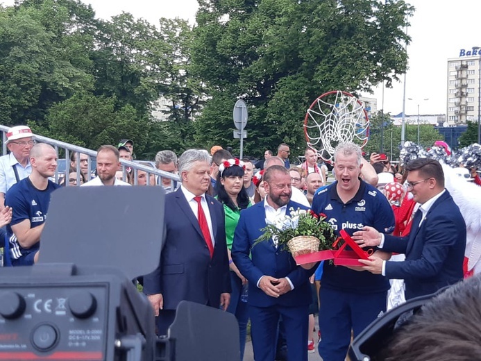 Aleja Gwiazd Siatkówki w Katowicach powiększyła się 7 nazwisk