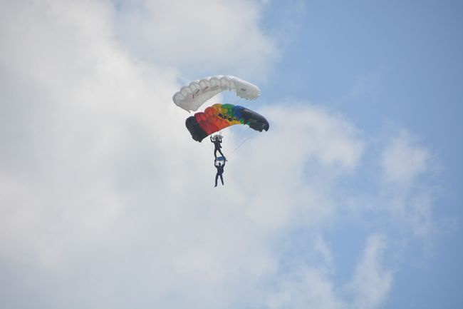 Pokazy lotnicze w Turbi