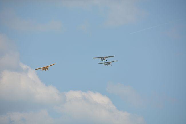 Pokazy lotnicze w Turbi