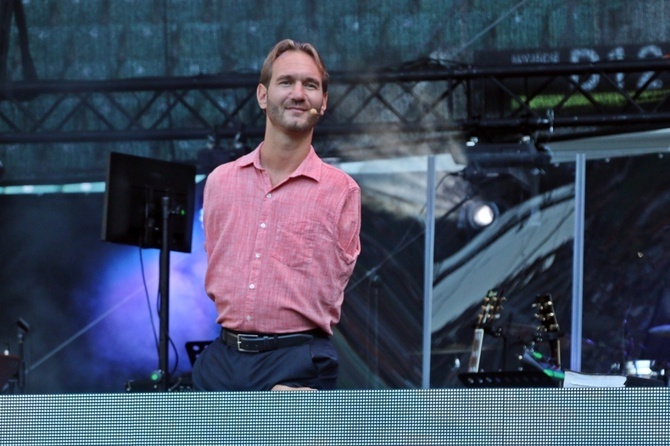 Nick Vujicic we Wrocławiu