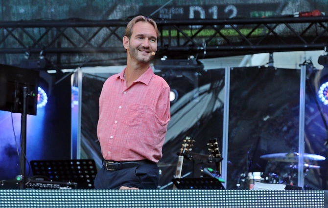 Nick Vujicic we Wrocławiu