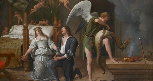 Jan Steen, Tobiasz i Sara z archaniołem Rafałem