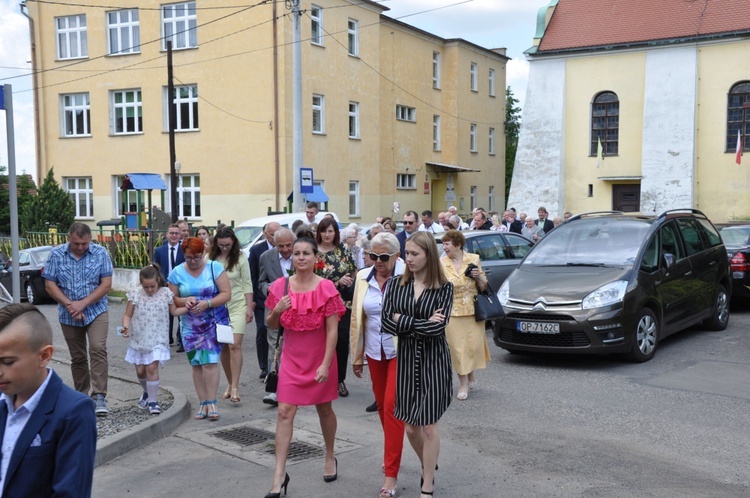 Jubileusz kapłański i upamiętnienie mieszkańców Rumna w Ścinawie Małej