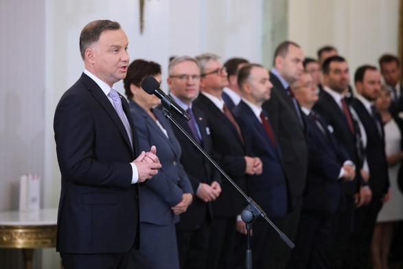 Prezydent Andrzej Duda powołał nowych ministrów w rządzie premiera Mateusza Morawieckiego