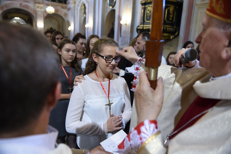 Bierzmowanie w Wojniczu