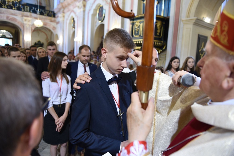 Bierzmowanie w Wojniczu