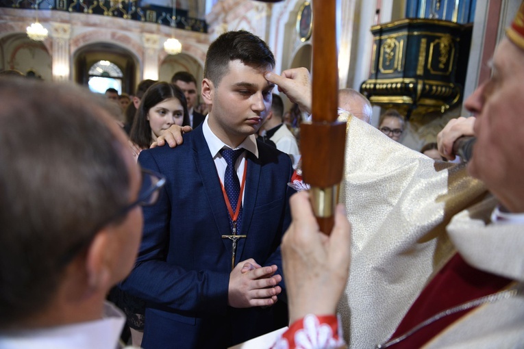 Bierzmowanie w Wojniczu