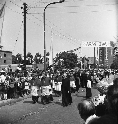 Papież Jan Paweł II w Mogile, 1979 r.