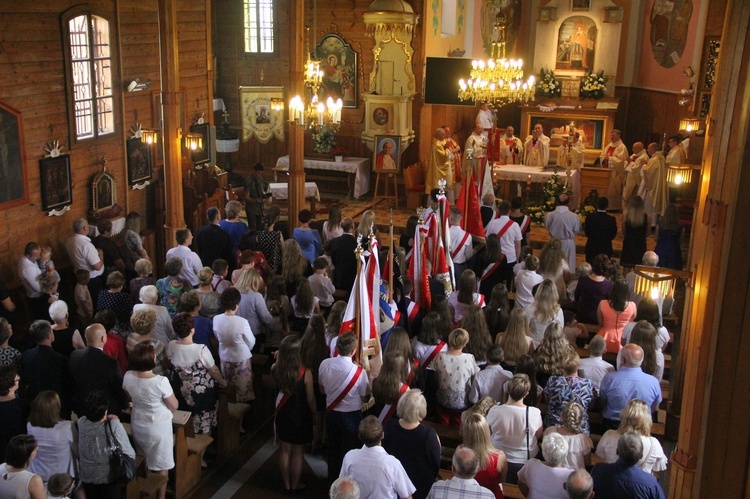 Gorzejowa - Jaworze Górne: Nadanie szkole imienia św. Jana Pawła II