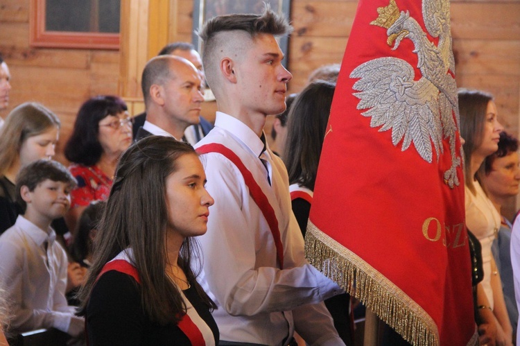 Gorzejowa - Jaworze Górne: Nadanie szkole imienia św. Jana Pawła II