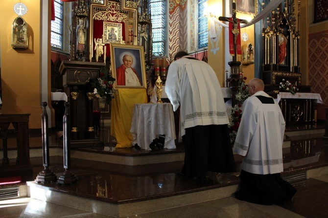 Relikwie św. Jana Pawła II w Szczawnicy