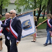 Wizerunek św. Andrzeja Boboli znajduje się od 20 lat w herbie miasta i na miejskiej fladze.